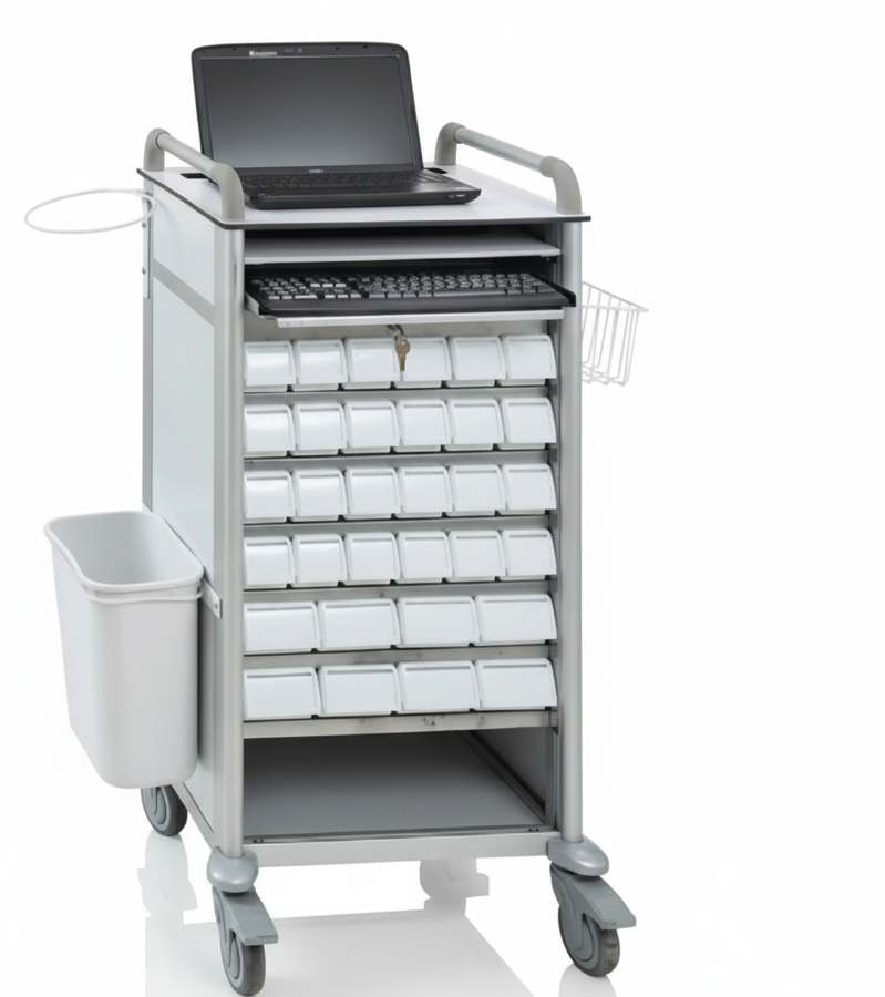 עגלת תרופות SupremeWorkstation